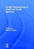 Family Perspectives In Child And Youth Services di David Olson, Jerome Beker edito da Taylor & Francis Inc