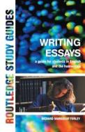 Writing Essays 1st Edition Turle di TURLEY edito da Taylor & Francis