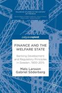 Finance and the Welfare State di Mats Larsson, Gabriel Söderberg edito da Springer-Verlag GmbH