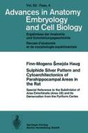 Sulphide Silver Pattern and Cytoarchitectonics of Parahippocampal Areas in the Rat di F. -M. S. Haug edito da Springer Berlin Heidelberg