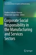 Corporate Social Responsibility in the Manufacturing and Services Sectors edito da Springer-Verlag GmbH