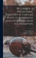 Record of a Prehistoric Industry in Tabular Flint at Bambridge and Highfiled Near Southampton di Robert Munro edito da LIGHTNING SOURCE INC