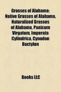 Grasses Of Alabama: Native Grasses Of Al di Books Llc edito da Books LLC, Wiki Series