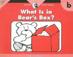 What Is in Bear's Box? di Rozanne Lanczak Williams edito da Creative Teaching Press