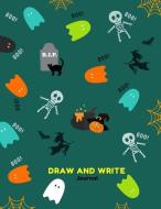 Draw and Write Journal: Primary Composition Notebook for Kids with Date and Dot Grid Drawing Area Green Halloween Fancy  di Katie Kate edito da LIGHTNING SOURCE INC