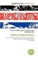 Albena Bakratcheva edito da Vdm Publishing House