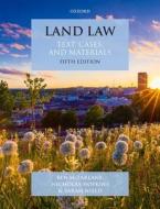 Land Law di Ben McFarlane, Nicholas Hopkins, Sarah Nield edito da Oxford University Press