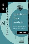 Qualitative Data Analysis di Ian Dey edito da Routledge