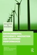 Environmental Efficiency, Innovation and Economic Performances di Anna Montini edito da Routledge