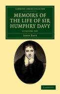 Memoirs Of The Life Of Sir Humphry Davy 2 Volume Set di John Davy edito da Cambridge University Press