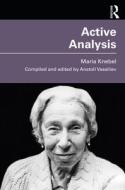 Active Analysis di Maria Knebel edito da Taylor & Francis Ltd