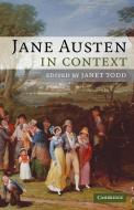 Jane Austen in Context edito da Cambridge University Press