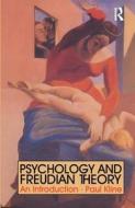 Psychology And Freudian Theory di Paul Kline edito da Taylor & Francis Ltd