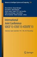 International Joint Conference SOCO'13-CISIS'13-ICEUTE'13 edito da Springer International Publishing