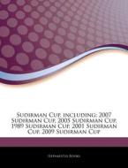 Sudirman Cup, Including: 2007 Sudirman C di Hephaestus Books edito da Hephaestus Books