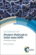Modern Methods in Solid-state NMR edito da Royal Society of Chemistry