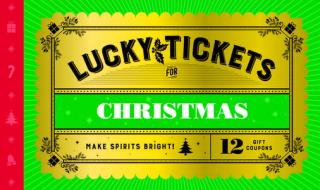 Lucky Tickets For Christmas di Chronicle Books edito da Chronicle Books