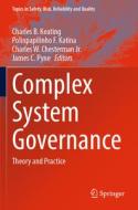 Complex System Governance edito da Springer International Publishing