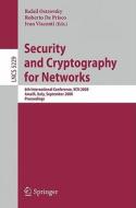 Security And Cryptography For Networks edito da Springer-verlag Berlin And Heidelberg Gmbh & Co. Kg