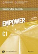 Cambridge English Empower For Spanish Speakers C1 Workbook With Answers, With Downloadable Audio And Video di Robert McLarty edito da Cambridge University Press
