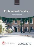 Professional Conduct di #The City Law School edito da Oxford University Press