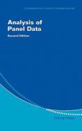 Analysis of Panel Data di Cheng Hsiao edito da Cambridge University Press