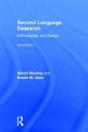 Second Language Research di Alison (Georgetown University Mackey, Susan M. (Michigan State University Gass edito da Taylor & Francis Ltd