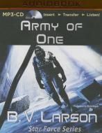 Army of One di B. V. Larson edito da Audible Studios on Brilliance