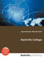 Sackville College edito da Book On Demand Ltd.