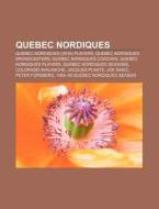 Quebec Nordiques: Colorado Avalanche, Nh di Books Llc edito da Books LLC, Wiki Series