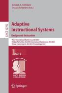Adaptive Instructional Systems. Design and Evaluation edito da Springer International Publishing