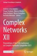 Complex Networks XII edito da Springer International Publishing