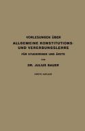 Vorlesungen Über Allgemeine Konstitutions- und Vererbungslehre di Julius Bauer edito da Springer Berlin Heidelberg