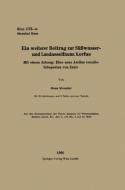 Ein weiterer Beitrag zur Süßwasser- und Landasselfauna Korfus di Hans Strouhal edito da Springer Berlin Heidelberg