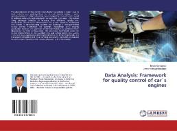 Data Analysis: Framework for quality control of car`s engines di Ikrom Kambarov, Jamshid Inoyatkhodjaev edito da LAP Lambert Academic Publishing