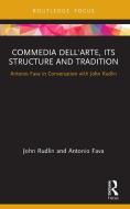 Commedia Dell'Arte, Its Structure And Tradition di John Rudlin, Antonio Fava edito da Taylor & Francis Ltd