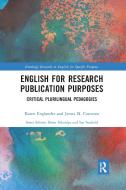 English For Research Publication Purposes di Karen Englander, James N. Corcoran edito da Taylor & Francis Ltd