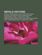 Nepals Historie: Nepals Kongressparti, N di Kilde Wikipedia edito da Books LLC, Wiki Series