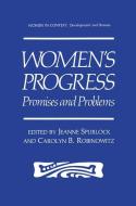 Women's Progress edito da Springer US