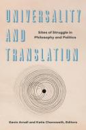 Universality and Translation edito da Fordham University Press