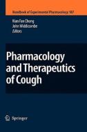 Pharmacology and Therapeutics of Cough edito da Springer Berlin Heidelberg