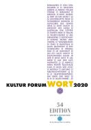 Kultur Forum WORT 2020 edito da Dr.-Ing.-Hans-Joachim-Lenz-Stiftung