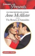 The Return of Antonides di Anne McAllister edito da Harlequin