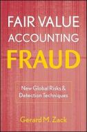 Accounting Fraud di Zack edito da John Wiley & Sons