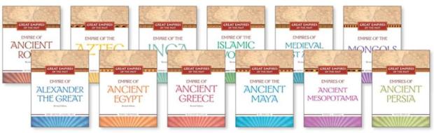 Great Empires Of The Past Set di Various edito da Chelsea House Publishers