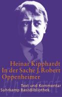 In der Sache J. Robert Oppenheimer - Schauspiel di Heinar Kipphardt edito da Suhrkamp Verlag AG