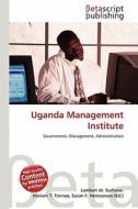 Uganda Management Institute edito da Betascript Publishing