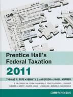 Prentice Hall\'s Federal Taxation 2011 di Thomas R. Pope, Kenneth E. Anderson, John L. Kramer edito da Pearson Education (us)