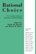 Rational Choice di Robin M. Hogarth edito da The University of Chicago Press