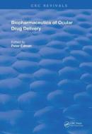 Biopharmaceutics Of Ocular Drug Del di EDMAN edito da Taylor & Francis